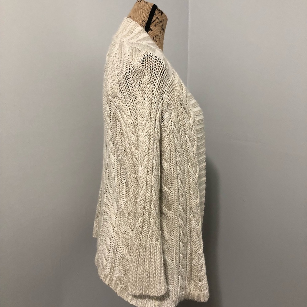 SOLD{Chico’s} Shimmer Knit Cardigan Sweater - Picture 4 of 8